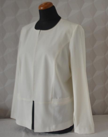M&s - biele elegantné sako, veľ. xxl, marks & spencer,xxl