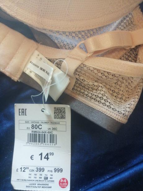 Podprsenka, reserved,80c