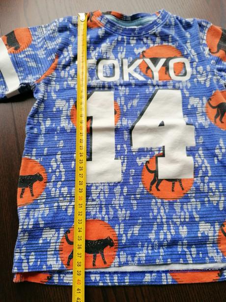 Farebné tričko, lindex,98