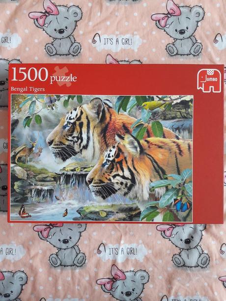 Puzzle 1500 bengálske tigre,