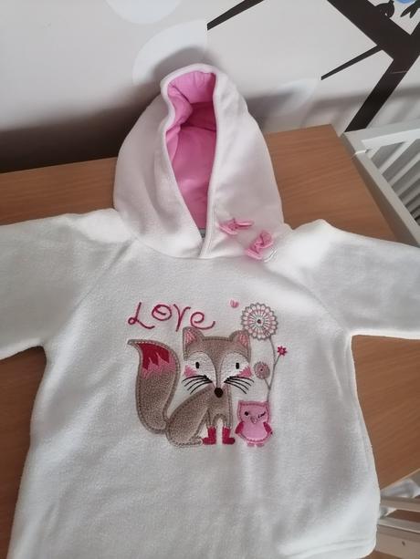 Teplučká mikinka s líškou 86, 86