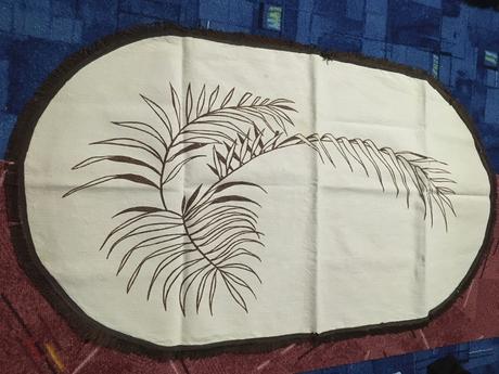 Oválny obrus alebo dečka 45x85 cm, 