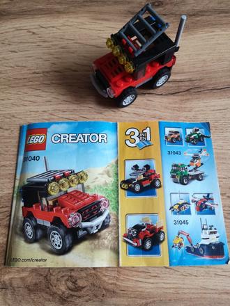 Lego 3v1 creator 31040, 