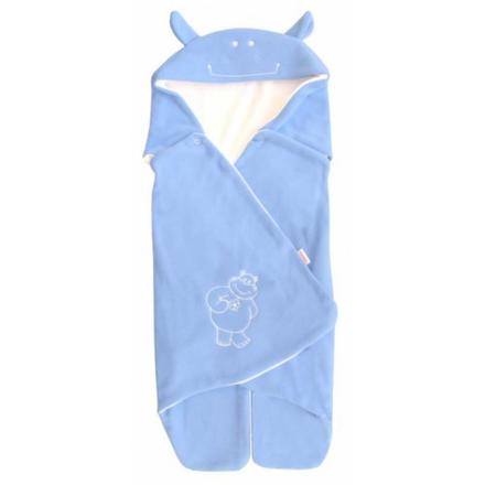 Zavinovačka kapucňa - sv.modrá hrošík letná,