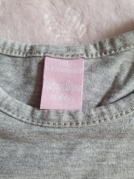 Tričko s nápisom, dopodopo,80