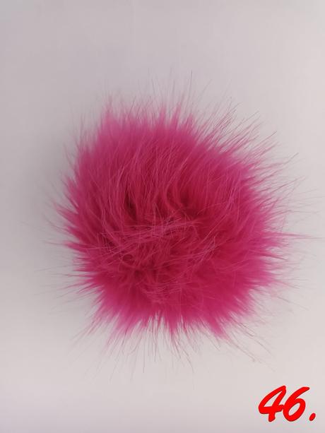 Brmbol neón ružový sýty, 