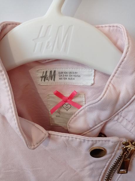 Koženková bunda, h&m,104