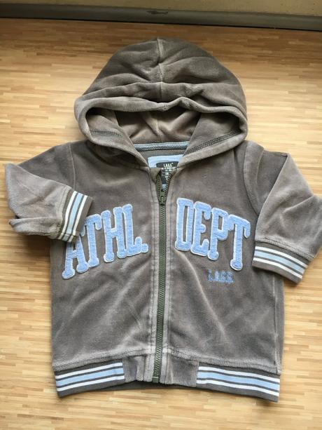 Velurova supravka s bodynkom old navy, h&m,74