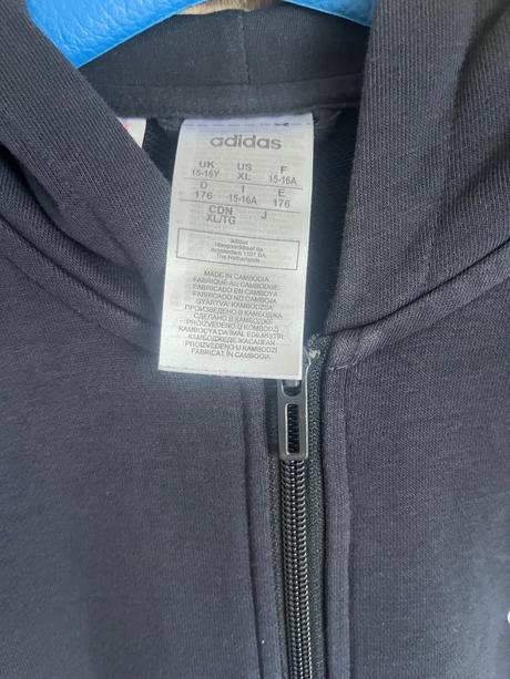 Adidas modrá mikina, adidas,170