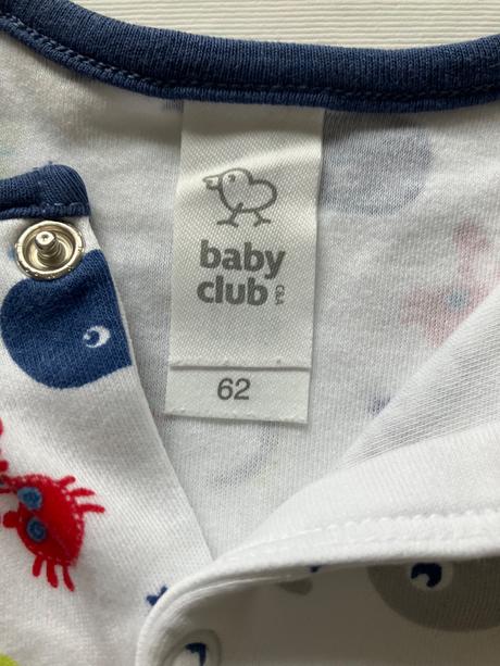 Pyžamo, baby club,62