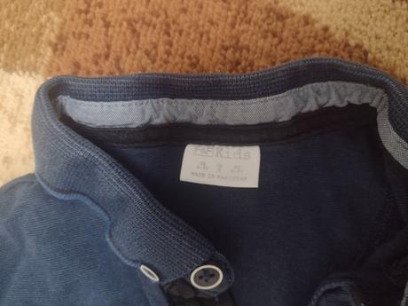 Modré tričko, f&f,134