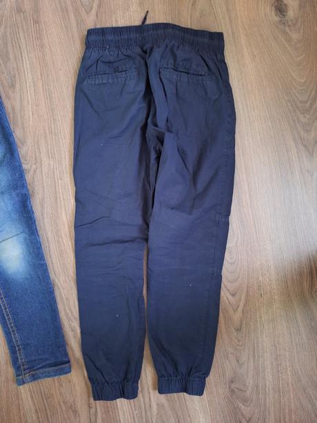 Rifle  + tenšie nohavice, 128