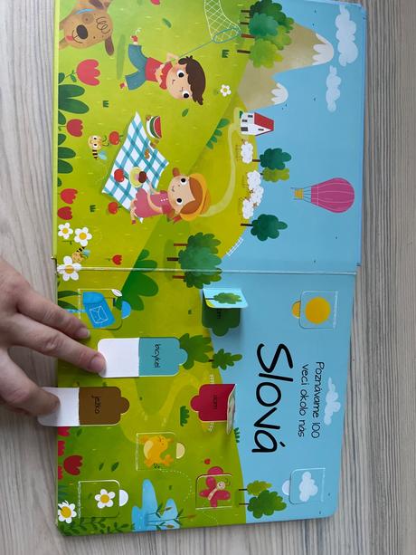 Kniha poznávame 100 vecí okolo nás - slová, 