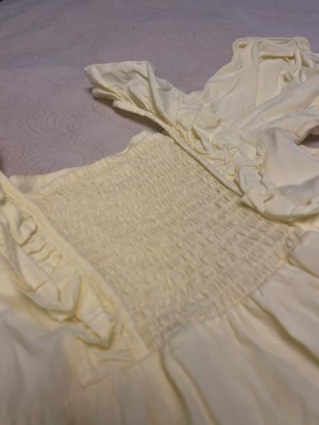 Žlté šaty z ľahkého plátna, next,134