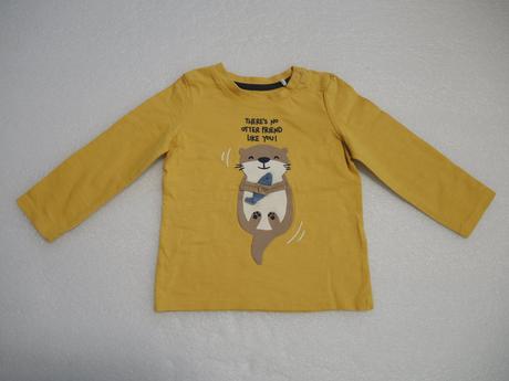 Tričko s vydrou, baby club,80