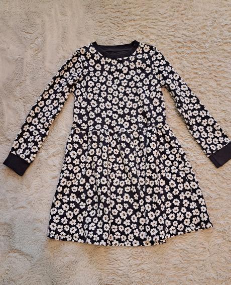 Šaty dlhý rukáv, 128