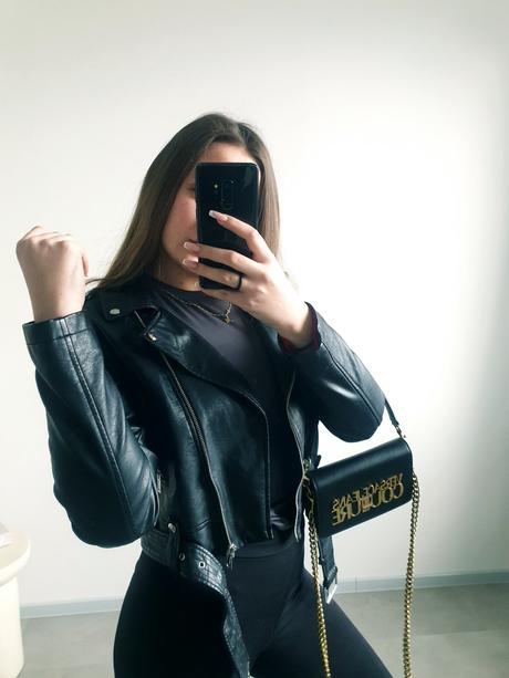 Čierna koženka m, tally weijl,m