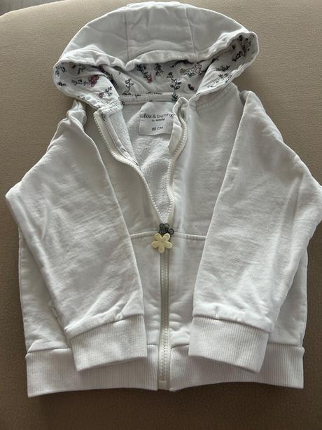 Tenka mikina, fox & bunny,80