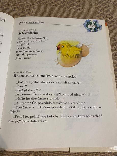 Vintage zbierka básničiek a rozprávok zlatý strom, 