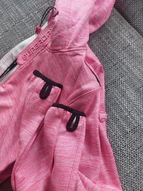 Superdry mikina m ružová super stav, superdry,m