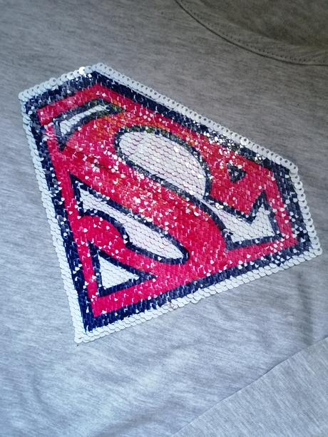 Tričko s otočnými flitrami 122 /128, 122