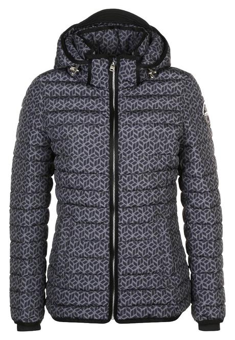 Nová sivo čierna prešívaná bunda napapirji veľ. 40, napapijri,40