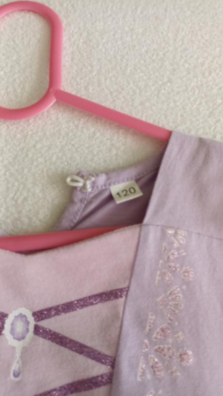 2x bavlnené šaty princezná vel. 116 a 122, 116
