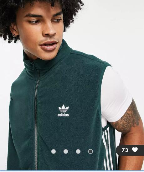 Adidas perfektna flisova vesta, adidas,42 / 44 / l