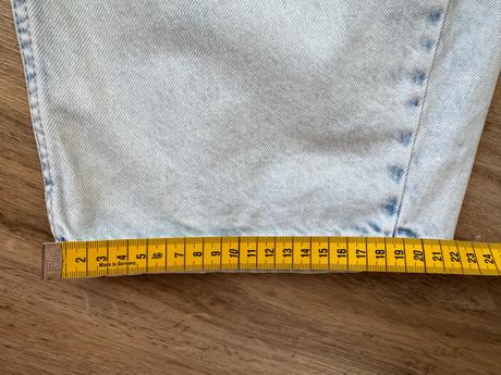 Low-rise baggy barrel jeans bershka, bershka,36