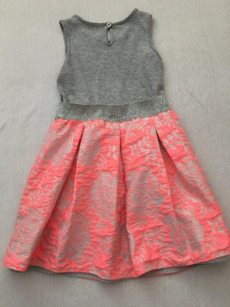 Šatočky s krásnou vzorovanou sukničkou, nutmeg,128