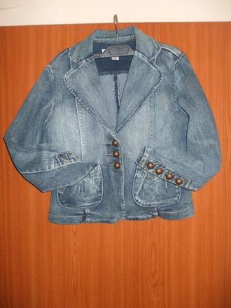 Riflový kabátik /sako, l