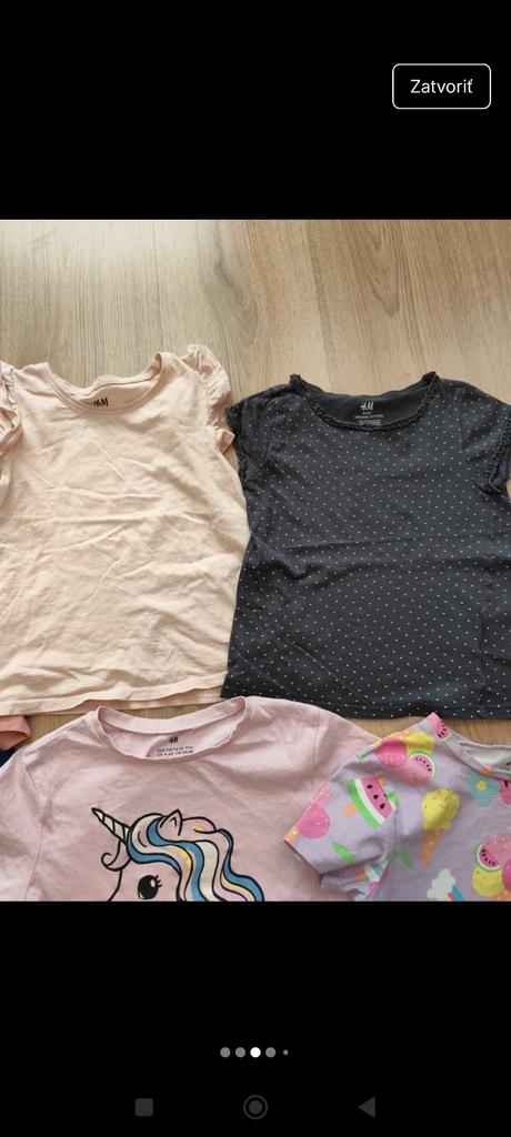 Tričká, h&m,110