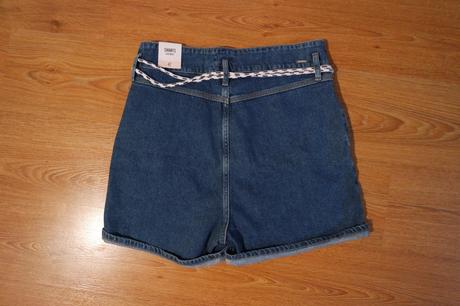 Rifľové šortky s opaskom, orsay,42 / xl