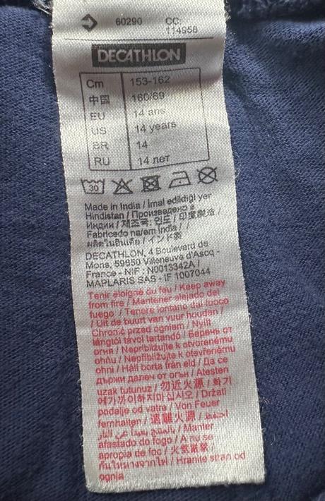 Kraťase 152/164, decathlon,152