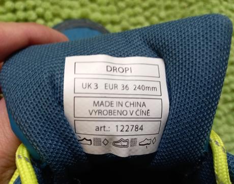 Turistické topánky v.36, 36