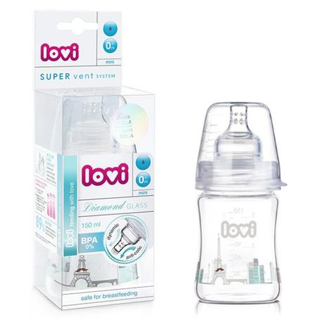 Sklenená fľaša diamond glass retro boy 250 ml , lovi