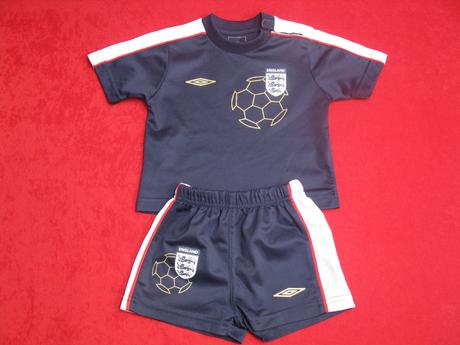 Detský futbalový dres "repre anglicko", umbro,74