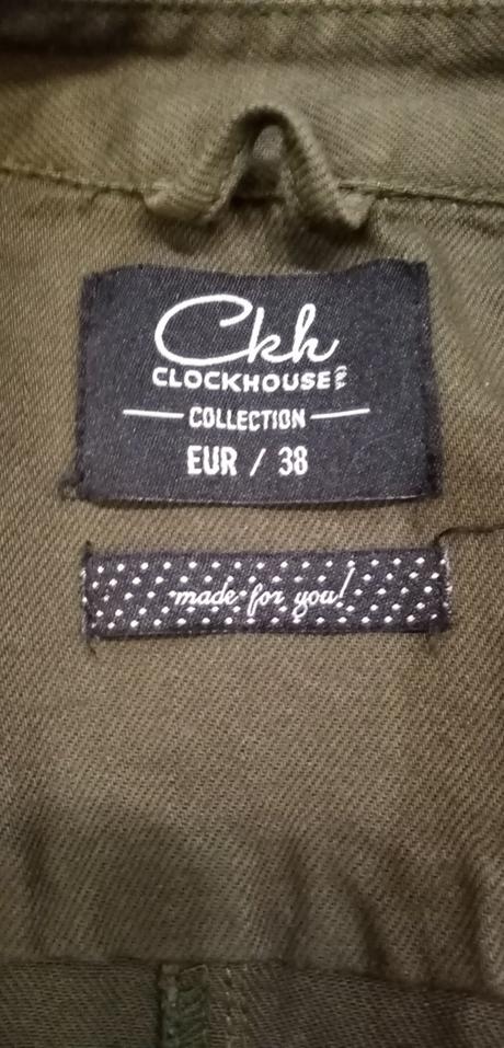 Dievčenská bunda, clockhouse,38