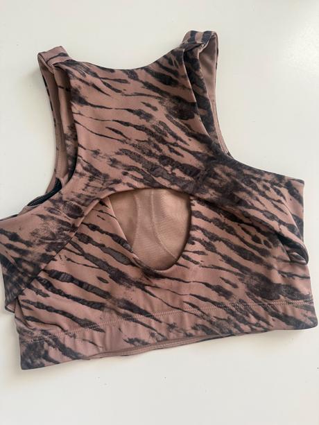 H&m športový crop top s, h&m,s