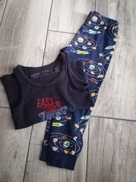 Pyžamkove nohavice ( tielko grátis) - 98/104, 104