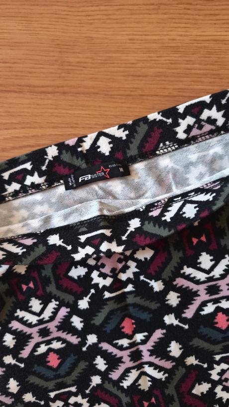 Farebná bavlnená sukňa m, new yorker,m