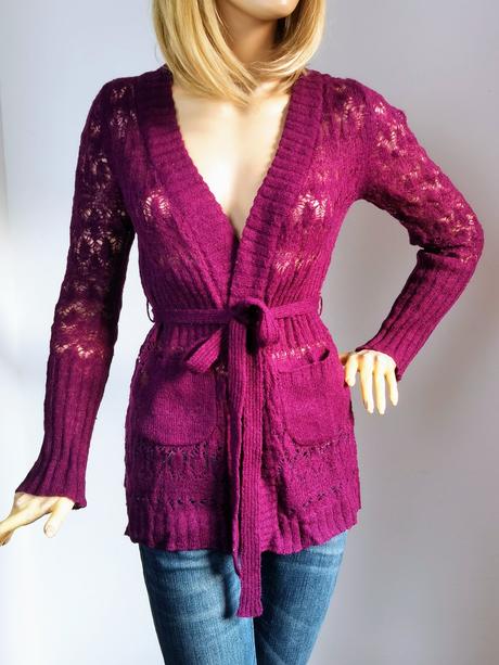 Noa noa - vlnenný kardigán, xs