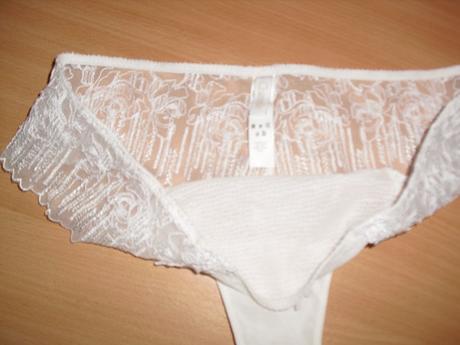 Chantelle svadobne s maslickami tangaciky, m