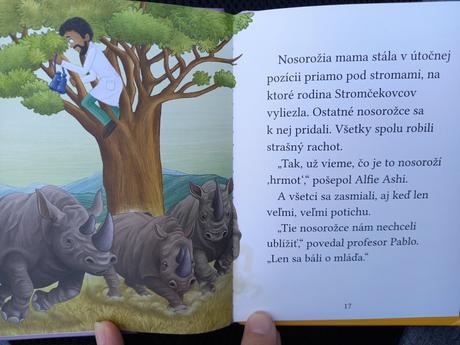 Cressida cowell dvojičky prenasledujú nosorožca, 