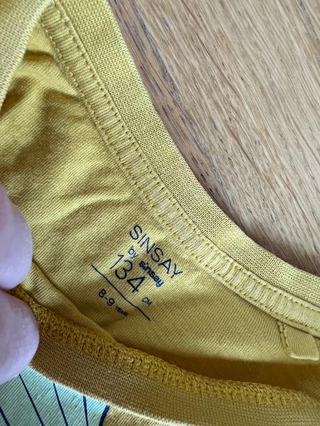 Chlapcenske bavlnene tricka 2 kusy, sinsay,134