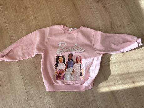 Mikina barbie, h&m,110