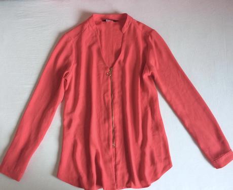 Dorothy perkins coral blúzka vel.36/s, dorothy perkins,36 / s