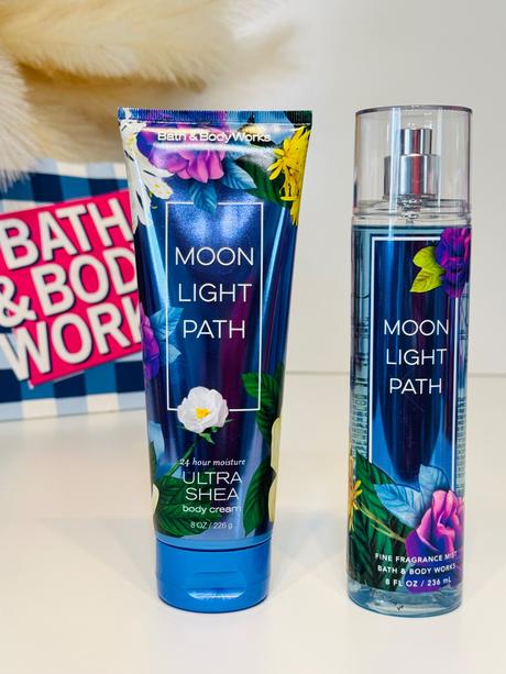 Bath & body works telový krém sprej moonlight path, 