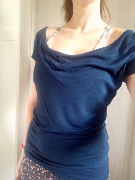 Tmavomodré tričko orsay, orsay,s