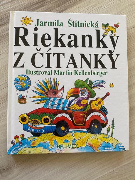 Krásna kniha riekanky z čítanky,